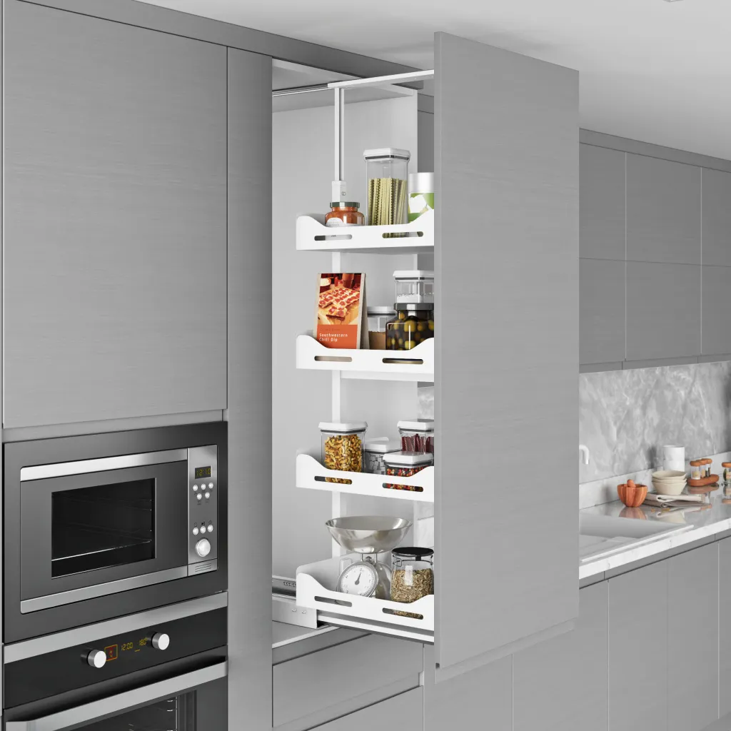 Белая выдвижная колонна Starax.jpg