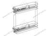 S-2426-C Бутылочница 200, Starax, 2-х ярусная, направляющие Blum Tandem, (151х475х495 мм), частичное выдвижение, левая превью 2