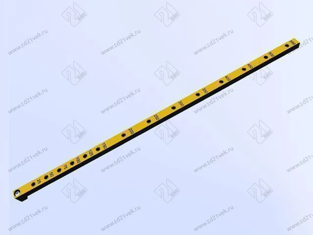 МК-01 Меб.кондуктор торцевой, шаг 25/50, L582, dвтулки 5мм (для 16мм) <1> 1