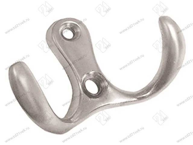 K207SC.7 Крючок мебельный K0760 сатиновый хром  <50> 1
