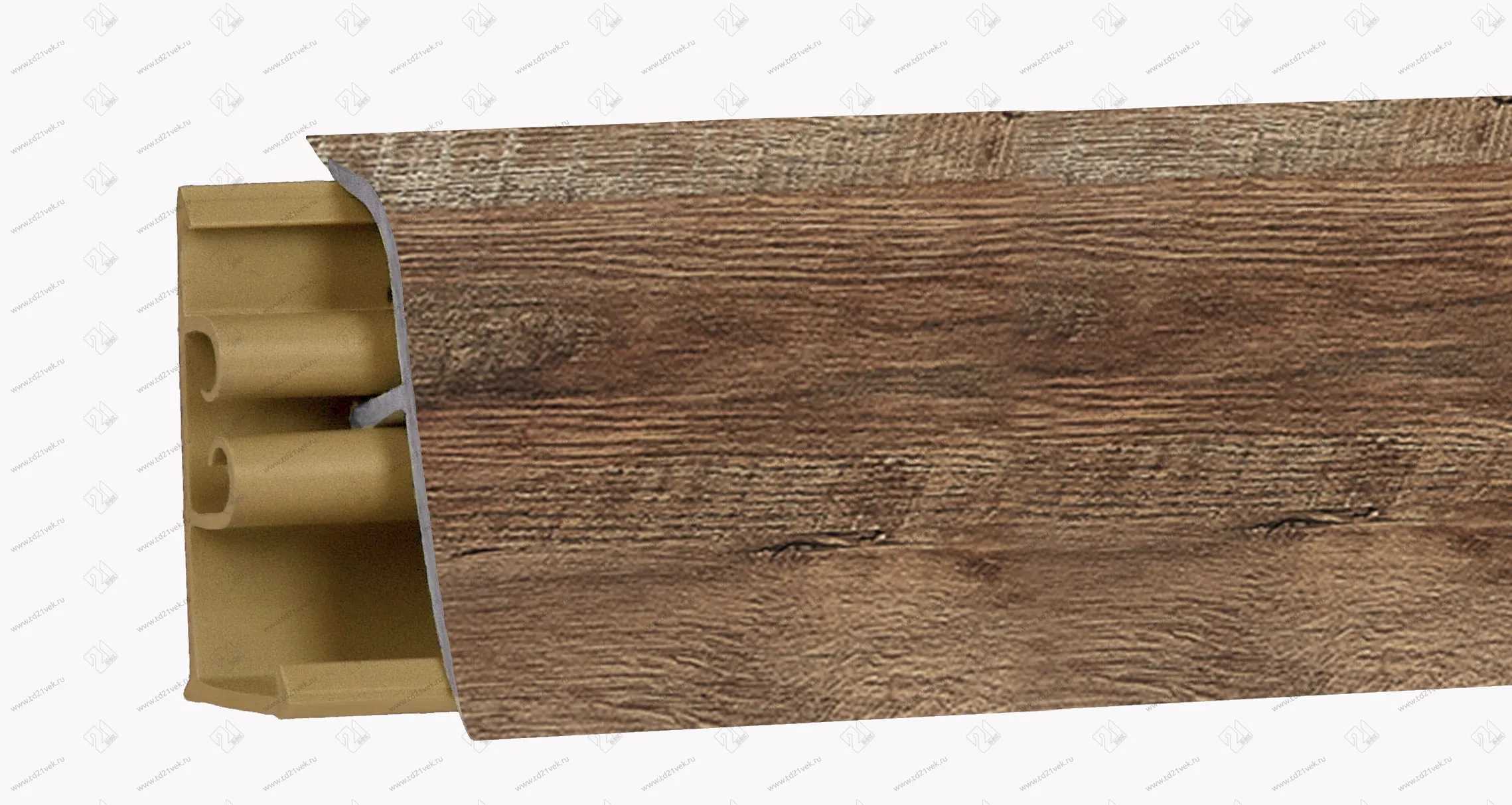 Плинтус RUS LB-38 №048 (Дуб Юкон) 3,0 м (№ 339) <1/12> 1