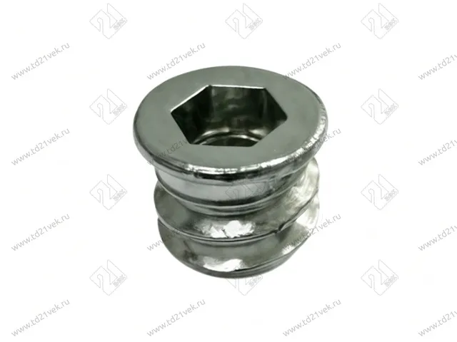 Футорка металлическая D10, М6хL10 мм, цинк 1