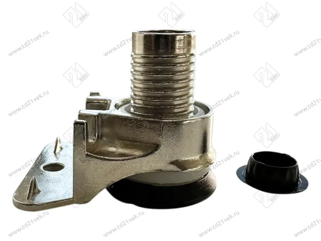 Опора регулируемая с шипами, 50х41.6хh42.3, M18, цинк, под крестовую биту 1