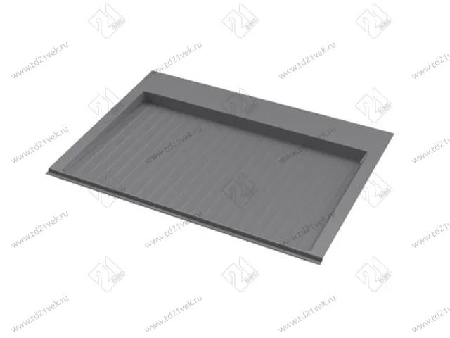 S-2264-G Поддон гигиенический под мойку Starax в базу 800мм (820x580x40) серый 1