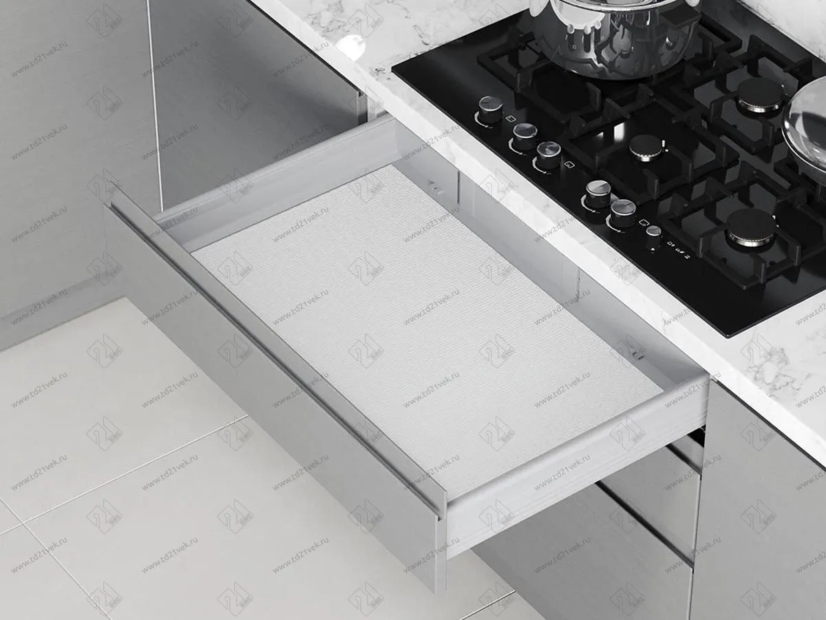 S-2291-W Противоскользящий коврик, (500х10000х1,20 мм), белый 1