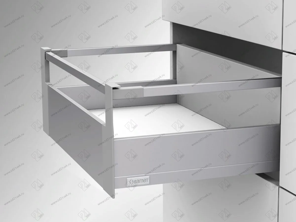 1279647107 FLOWBOX  Держатель передней панели H106,  на 1 рейлинг (антрацит) <12> 1