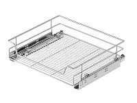S-2335-C Выдвижная корзина на распашной фасад в базу 550 мм, Starax, направляющие Blum Tandem, (510-530х482х145 мм)