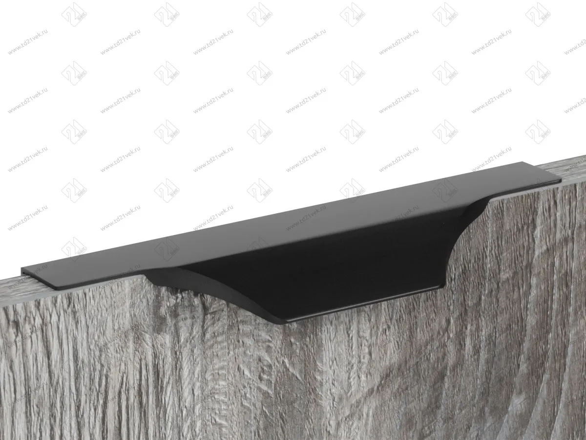 RT114BL.1/96/150 Ручка торцевая 96 мм матовый чёрный <40> 1