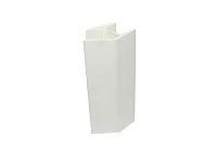 Угловое соединение 135гр. / H100, белый <10>