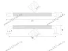 RS324BL.4/160 Ручка-скоба 160мм, чёрный матовый <20> превью 5