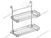MX-413 Полка двухярусная разборная малая (260х155х271) хром<12> превью 1
