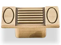 RK-17 BA Ручка-кнопка, бронза <100/500>