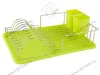 LF-138 Посудосушитель настольный с поддоном (405х295х145) хром/зеленый <5> превью 1