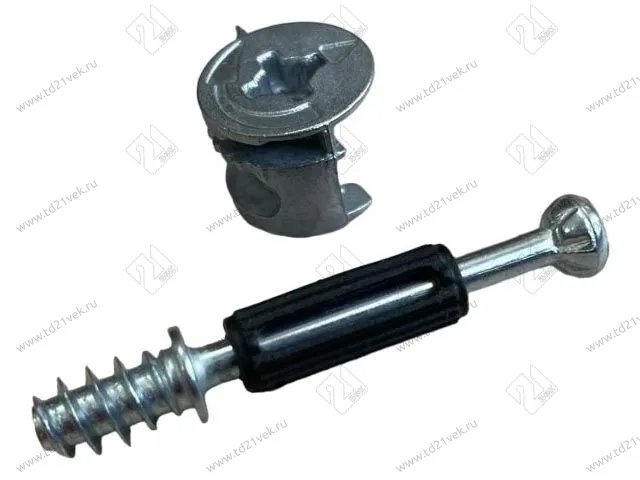 Стяжка эксцентриковая с саморезом (для плиты 16мм) 2