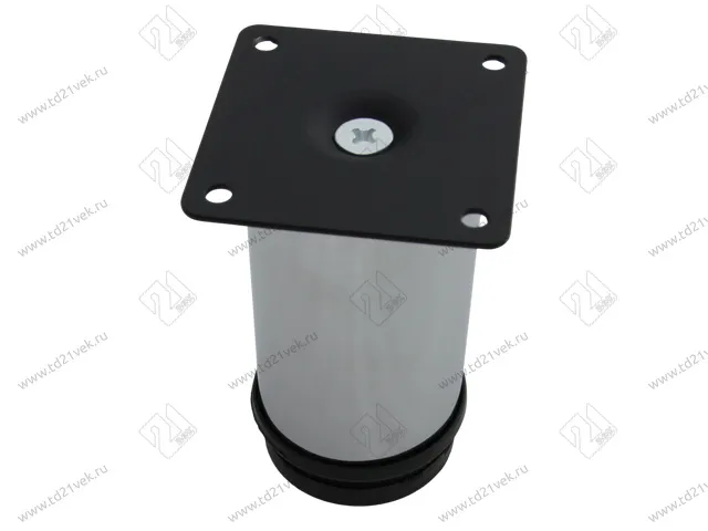 Опора мебельная регулируемая P0030-100, H100 / d50 мм, хром 1