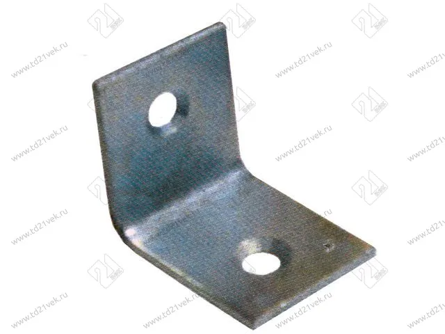 Уголок 25х25х20 И  оцинк. 2 отверстия (50/100) <1000> 1