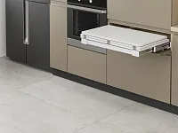 S-2145-W Механизм Starax для встраиваемой столешницы в три сложения с ножкой, шир.600 (564х510х125 мм), белый