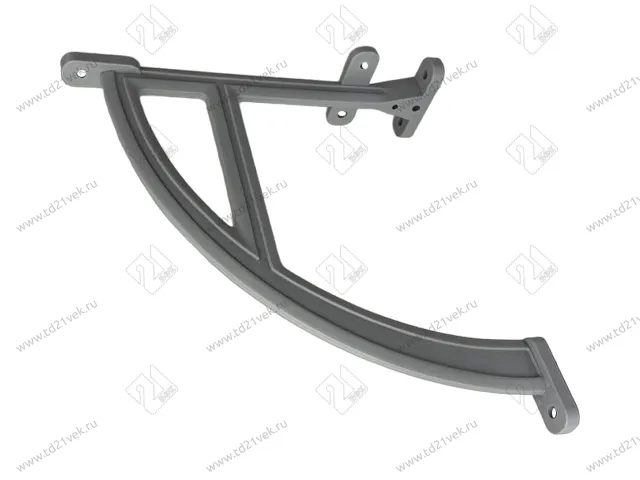 103-06-03-303 Кронштейн Mesan для деревянных полок Д175хВ185мм, серый <1/50> 1