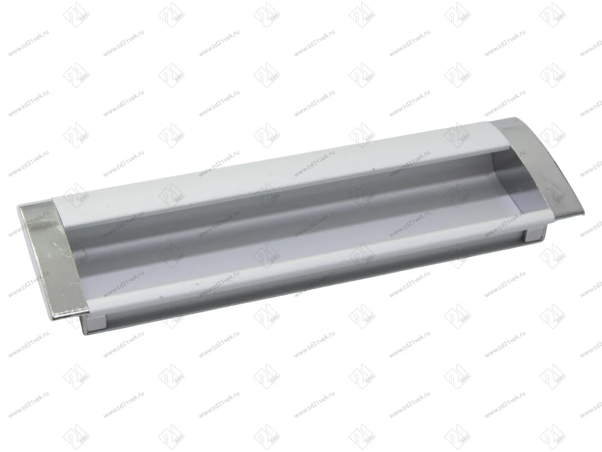 Ручка-раковина 192мм (L205мм) хром/мат.хром, AL04 1