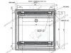 Бутылочница для кухни 150 мм (100x460x480мм) c шариковыми направляющими без доводчика, h35 мм превью 4