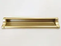 Ручка накладная "Оскар"  14.298-04-04/128 (мат.золото) <40/320>