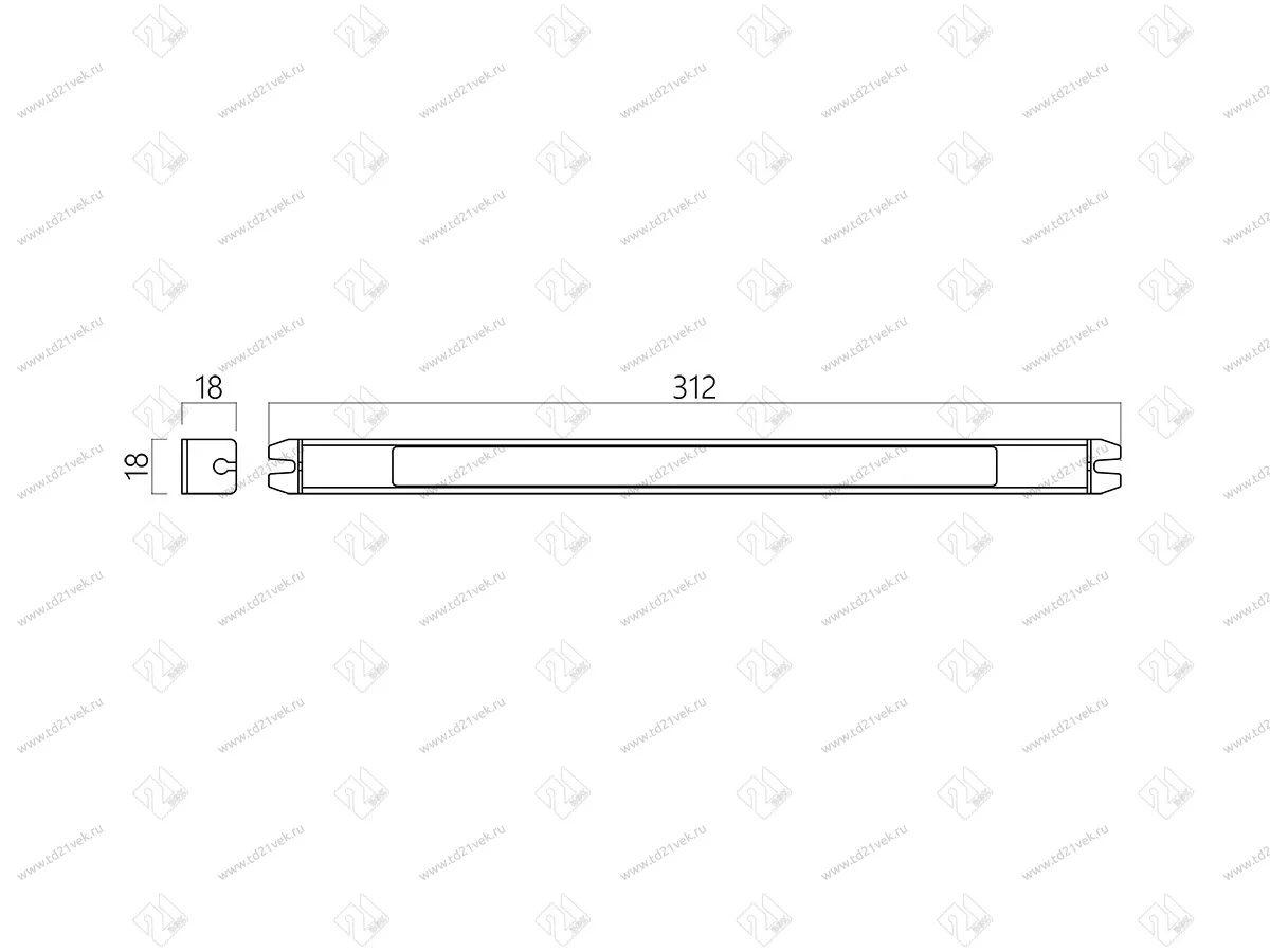 06.800.01.339 Блок питания стаб. напр. для LED max 48Вт 2