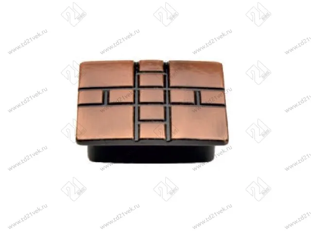 Скоба "Оскар" 5327-09/32 (медь) квадратная <30/180> 1