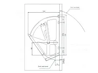 Механизм для обувниц двойной, бук