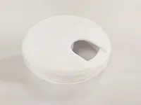 Заглушка кабель-канала, круглая, d=62 №23, белый