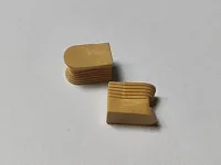 Ласточка Хоффмана <Д> Шпонка Ласточкин хвост без заглушки №13  (беж-розов) (1 упак= 1000 шт) <1/12>