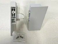 Крепление внутреннего ящика Dragon-Pro, H95 мм, белый, комплект- 2 шт.