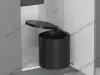 S-2253-B Мусорное ведро, Starax Waste Bin, 10 л, (355x300x380 мм), черный превью 1