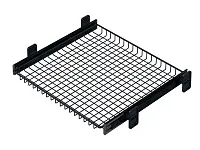 S-6348-A Выдвижная корзина в базу 900 мм, Starax, (855-875x465x70 мм), антрацит