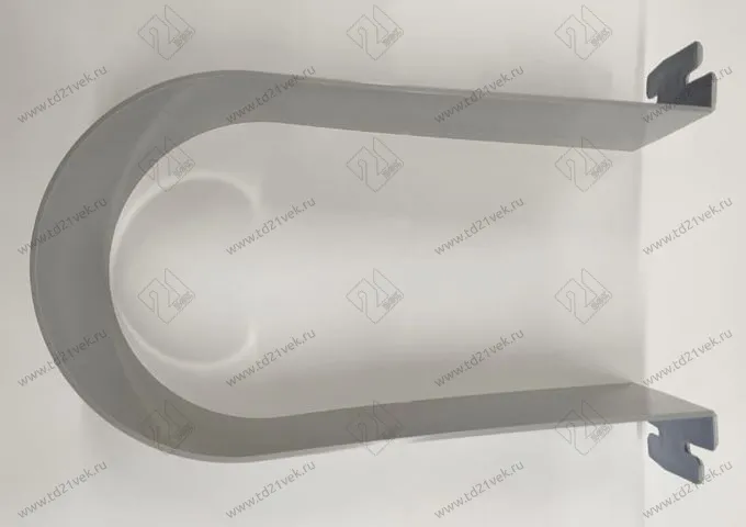 105-91-22-303 Ограничитель Mesan для сифона U-образный 160 мм, пластик серый 2