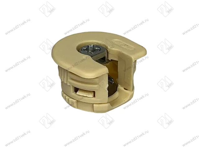 103-04-09-304 Стяжка Mesan Raffix d20*H12,5мм с эксцентр.(для 16мм)(крем)(<500/3000> 1