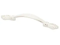 UZ-ROYAL2-96-10-03 Ручка GTV ROYAL2 C=96мм, белый/золото <40>