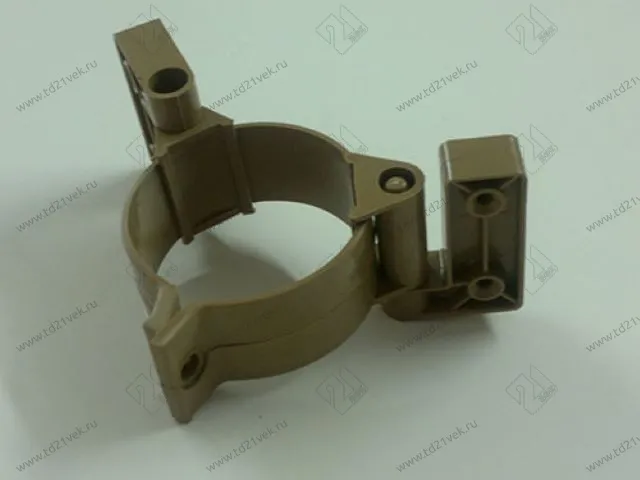 Хомут на трубу d60 (к-т), серебро <100> 1