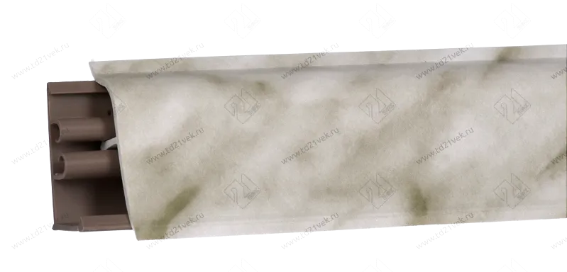 Плинтус RUS LB-38 №038 (3014 Мрамор Карарра) 3,0 м (№ 332) <1/12> 1