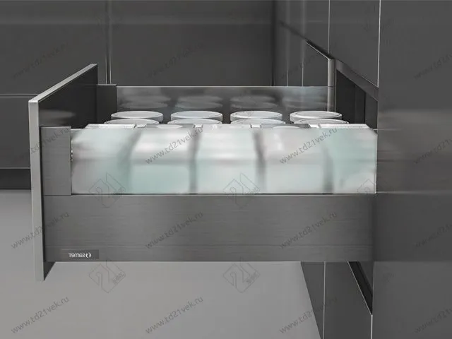 1279649169007 FLOWBOX Стеклянная панель L500 мм (антрацит) <1> 1