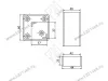 Опора КАПСАН КBА-4010-0100-D31 40*40мм, H=100-120мм (алюмин)<60> превью 2