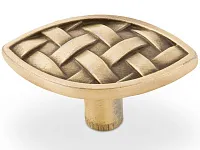 RK-04 BA Ручка-кнопка, 48 мм, бронза <100/500>