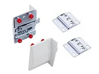 Навес каркаса регулируемый до 240 кг (для нижних тумб) (1 компл.= 2 навеса, 2 площадки, 2 заглушки белые, винты), P2807