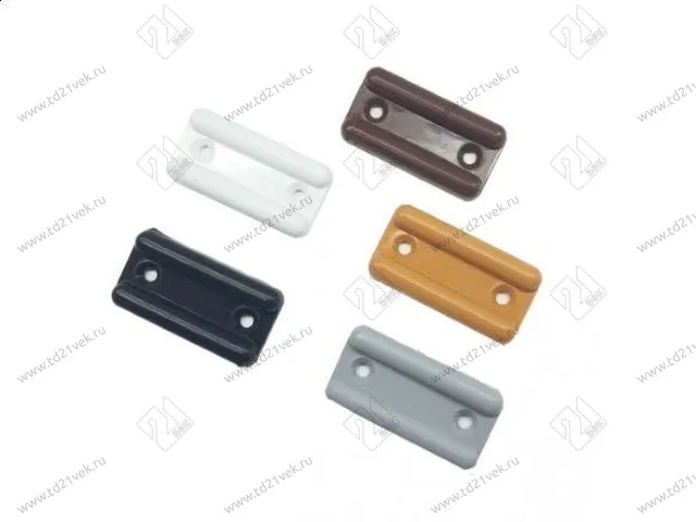 Подпятник прямоугольный белый С <1000/10000> 1