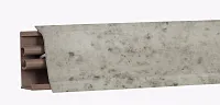 Плинтус для столешниц "кашемир белый" 3,0 м ПВХ LB-381-6190  (№332 (6085, 6084) <1/20>