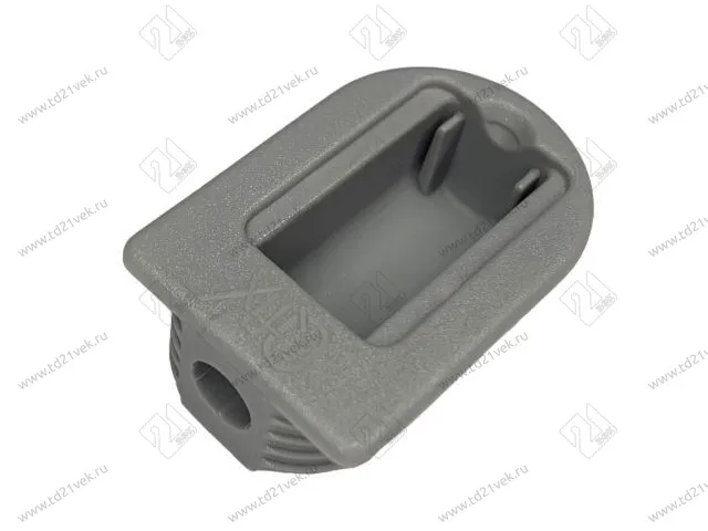 103-04-14-303 Qfix Корпус стяжки Mesan d20*h12,5*L34,5мм (серый) (ST) <500/3000> 1