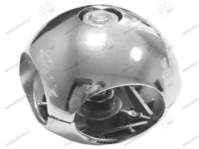 0703005L JK 001 Соединитель крестовой 3-х труб левый (хром) <100> 1