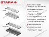 S-5162-A-18-1 Сушилка для посуды с поддоном, 900 мм, для 18 ДСП, Starax, 864х295-345 мм, антрацит (комплект посудосушителей) превью 5