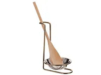 HYJ-007 BA Подставка под ложку (135х100х170) бронза <96>