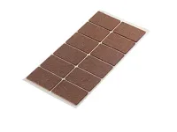 Подпятник фетровый Pacific PC 6055 BR 35*55 мм коричневый (на листе-12) <50/600>