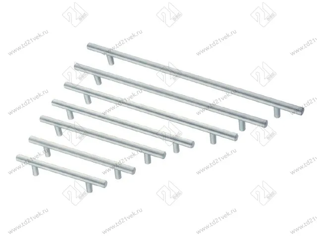 R-3010-192 SC Ручка-релинг D=10мм, 192 мм, матовый хром <20/80> 1
